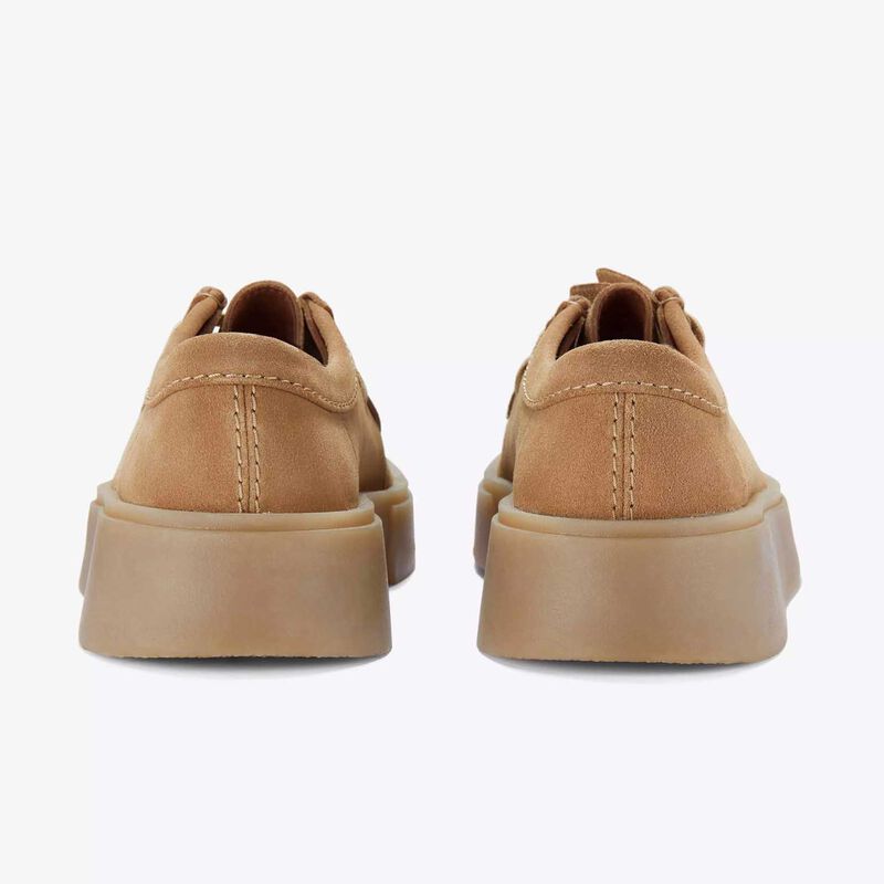 Clarks Mens Torview Suede Shoe image number 2